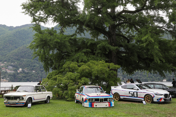 BMW 3.0 CSL Batmobile (1973) - wirkt geradezu kompakt in der BMW-Spezialausstellung - Concorso d'Eleganza Villa d'Este 2023