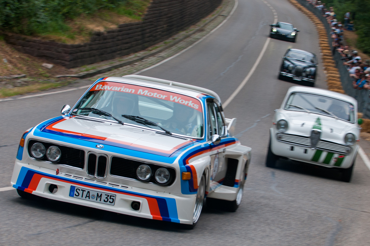 BMW 3.5 CSI (1974) at the Solitude Revival 2015 in the "GT & Touring Revival" group