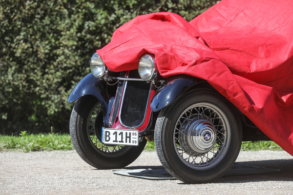 BMW 315 Sport Roadster (1935) - war den ganzen Samstag zugedeckt - 19. ASC Classic-Gala Schwetzingen 2023