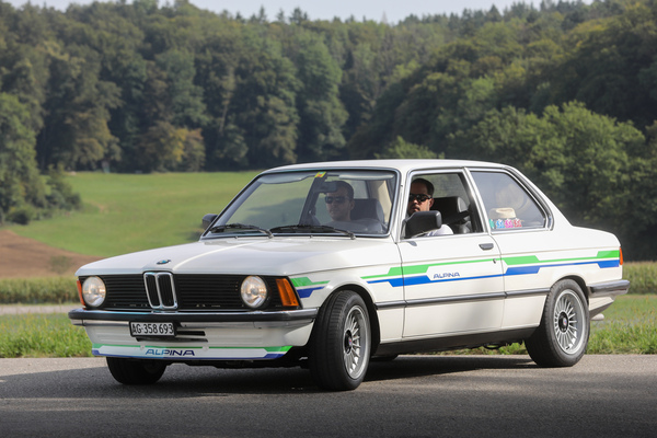 BMW 316 (1979) - mit Alpina-Zierstreifen oder wirklich vom Tuner? - 6. Lägern Classic 2023
