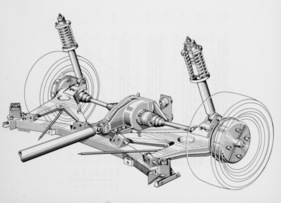BMW 316-320 (1975) - Rear axle geometry (1975)