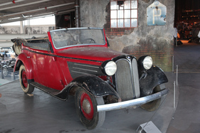 BMW 319 (1936) - in der Sonderaussstellung "Scheunenfunde" des Pantheons im Sommer 2015