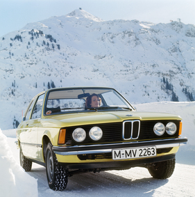 BMW 320 (1979) - auch im Winter machte die Baureihe E21 eine leidlich gute Figur