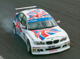 BMW 320i (2004) - Andy Priaulx während der European Touring Car Championship