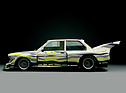 Image: BMW 320i Group 5 (1977) - the Art Car racing car designed by Roy Lichtenstein