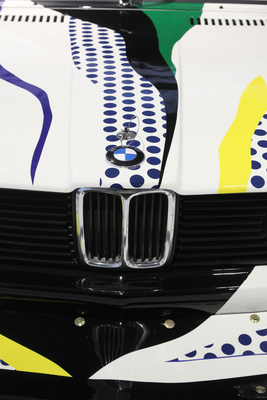 BMW 320i Turbo Gruppe 5 (1977) - Art Car mit der Bemalung von Roy Lichtenstein - Sonderschau im BMW-Museum in München 2018