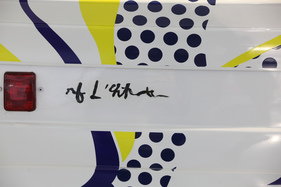 BMW 320i Turbo Gruppe 5 (1977) - Art Car mit der Bemalung von Roy Lichtenstein - Sonderschau im BMW-Museum in München 2018