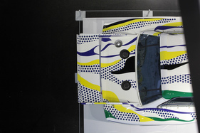 BMW 320i Turbo Gruppe 5 (1977) - Art Car mit der Bemalung von Roy Lichtenstein - Sonderschau im BMW-Museum in München 2018