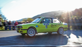 BMW 320is during SS2 on Saturday - Michael Bieg - Rallye Köln Ahrweiler 2014 (2014)