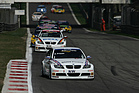 BMW 320si WTCC (2006) - Andy Priaulx vor Dirk Müller beim WTCC-Lauf in Monza 2006