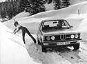 Image: BMW 323i (1979) - at that time, however, the three-wheelers were not said to have great winter capabilities