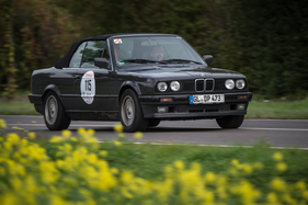 BMW 325 i Cabrio (1991) - am letzten Tag der Creme21 2015 in Leipzig (1991)