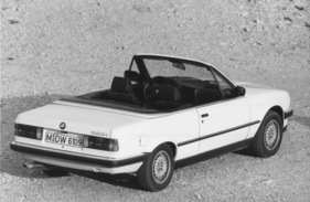 BMW 325i Cabrio (1987) - 171 PS, 215 km/h (1987)
