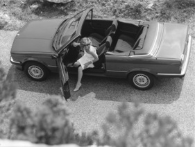 BMW 325i Cabrio (1987) - Vogelperspektive