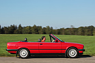 BMW 325i Cabriolet (E30, 1989) - die hinteren Kopfstützen waren anfänglich nicht Serienausstattung