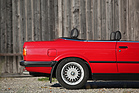 BMW 325i Cabriolet (E30, 1989) - langer Überhang hinten