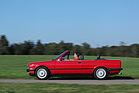 BMW 325i Cabriolet (E30, 1989) - offen war das Cabriolet natürlich langsamer als mit geschlossenem Dach