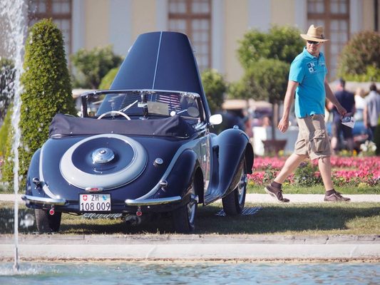 BMW 327 (1936) - won a prize - Retro Classics meets Barock Ludwisburg 2015