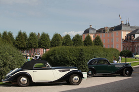 BMW 327 Cabrioelt (1940) - Zweiliter-Sechszylinder mit 70 PS - Classic-Gala Schwetzingen 2020