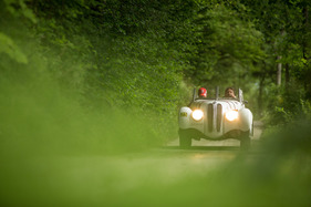 BMW 328 (1937) - mit Startnummer 025 an der Ennstal-Classic 2017