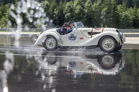 BMW 328 (1938) - an der Saalbach Classic 2015