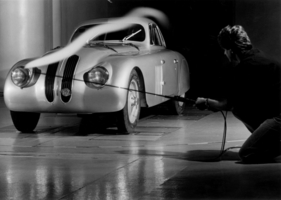 BMW 328 (1939) - Aerodynamikversuche am Le Mans Coupé von Carozzeria Touring