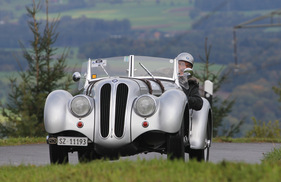 BMW 328 (1939) at the Michaelskreuzrennen 2011 (starting number 216)