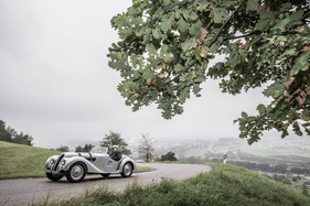 BMW 328 (1939) - am Michaelskreuzrennen 2014