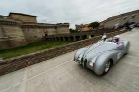BMW 328 MM Roadster (1939) - an der Mille Miglia 2014
