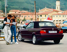BMW 328i E36 Cabriolet (1995) – die besser motorisierten Modelle wie der 328i und insbesondere deren spätere Exemplare sind heute kaum zu bekommen.