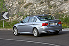 Image: BMW 335i (2009) - with six-cylinder in-line engine and turbo over 300 hp, the rear lights were given a different shape in the facelift