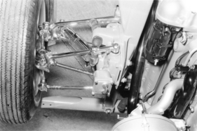 BMW 501 (1953) - Vorderradaufhängungen