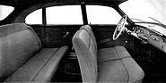 BMW 501 (1954) - Innenraum - abgebildet in einem Verkausprospekt