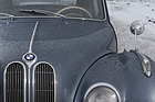 BMW 501 (1954) - die strömungsgünstige Karosserie soll einen cw-Wert von weniger als 0,4 haben