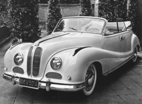 BMW 501 A Cabriolet (1955) - das viersitzige Cabriolet mit vier Türen von Baur