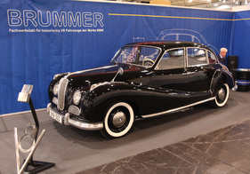 BMW 501 V8 (1955) - früher Barockengel auf dem Stand von Brummer - Techno Classica 2015 (1955)