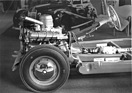 BMW 502 (1955) - der Achtzylinder mit seperat montiertem Getriebe - Genfer Automobilsalon 1955