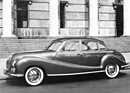 BMW 502 (1955) - die Linienführung änderte sich beim Übergang auf den 502 nicht