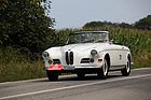 Image: BMW 503 (1957) - on the road in France instead of the Ferrari 212 Inter - RAID Suisse-Paris 2012