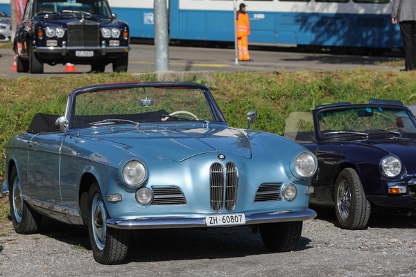 BMW 503 Cabriolet (1958) - Albisgütli Classic Cars & Bikes September 2022