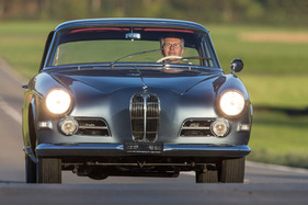 BMW 503 Coupé (1957) - trotz Leichtbau mit 1400 kg kein Federgewicht