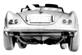 BMW 507 (1955) - Wuchtige Reifen