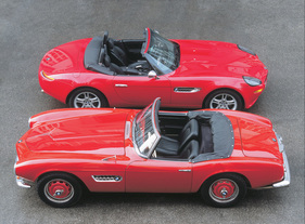 BMW 507 (1956) - zusammen mit BMW Z8 von 2002 - wieviel haben sie wirklich gemeinsam?