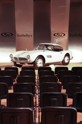 BMW 507 (1957) - als Lot 150 an der RM/Sotheby's Versteigerung in Paris am 3. Februar - einer der Stars des Abends