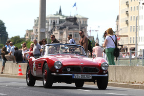 BMW 507 (1957) - am Gaisbergrennen 2012 - Sportwagenklasse