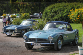 BMW 507 (1957) - mit V8-Motor und 150 PS, 251 Exemplare wurden ingesamt gebaut - 18. ASC-Classic-Gala Schwetzingen 2022