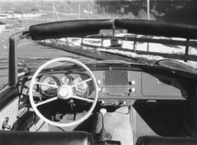 BMW 507 (1958) - Lenkrad und Armaturenbrett