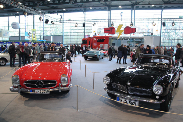 Bild BMW 507 (1958) - der Gegner des Mercedes-Benz 300 SL Roadsters - Sonderschau "Rivalen" an der Bremen Classic Motorshow 2020