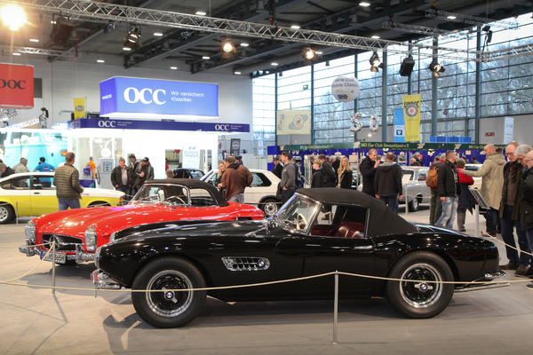 BMW 507 (1958) - schade, offen hätte er noch besser ausgesehen - Sonderschau "Rivalen" an der Bremen Classic Motorshow 2020