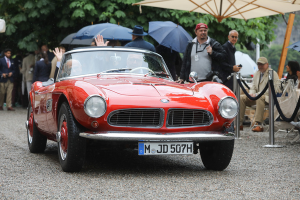 BMW 507 (1959) - bei der Promenade als Einstmmung - Concorso d'Eleganza Villa d'Este 2023